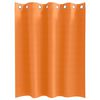 vidaXL Mørklægningsgardiner med ringe 2 pcs Lys Orange 140 x 140 cm