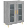 vidaXL sk&aelig;nk 69,5x34x90 cm konstrueret tr&aelig; gr&aring; sonoma-eg