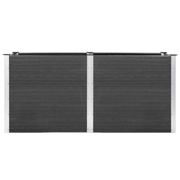 vidaXL h&oslash;jbed 200x50x91 cm WPC gr&aring;