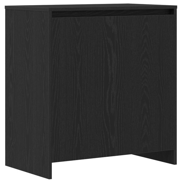 vidaXL Sideboard med skuffe 3 pcs Sort 70 x 41 x 75 cm Konstrueret tr&aelig;
