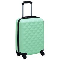 vidaXL hardcase-kuffert ABS mintgrøn