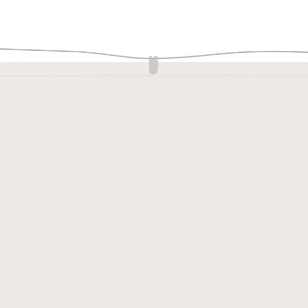 vidaXL lodret markise 100x800 cm oxfordstof hvid