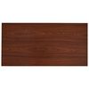 vidaXL spisebord 120 x 60 x 74 cm MDF brun