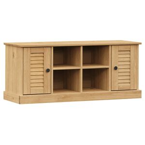 vidaXL skob&aelig;nk VIGO 106x35x45 cm massivt fyrretr&aelig;
