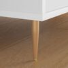 vidaXL St&aring;ende F&oslash;dder 2 pcs Guld 98 x 40 mm Jern
