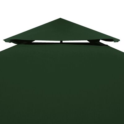 vidaXL baldakin til havepavillon 3x3 m 310 g/m² grøn
