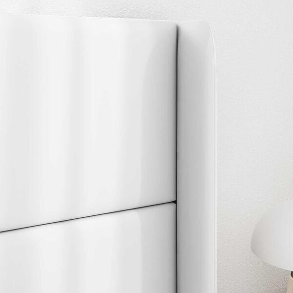 vidaXL Hovedg&aelig;rde&oslash;re Hvid 80 x 16 x 4 cm PVC