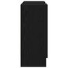 vidaXL Sideboard Sort eg 120 x 30,5 x 70 cm Konstrueret tr&aelig;