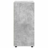 vidaXL Opbevaringsskabe 2 pcs Beton Gr&aring; 60 x 48 x 105 cm