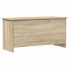 vidaXL Opbevaringskiste Sonoma-eg 100 x 40 x 50 cm Konstrueret tr&aelig;