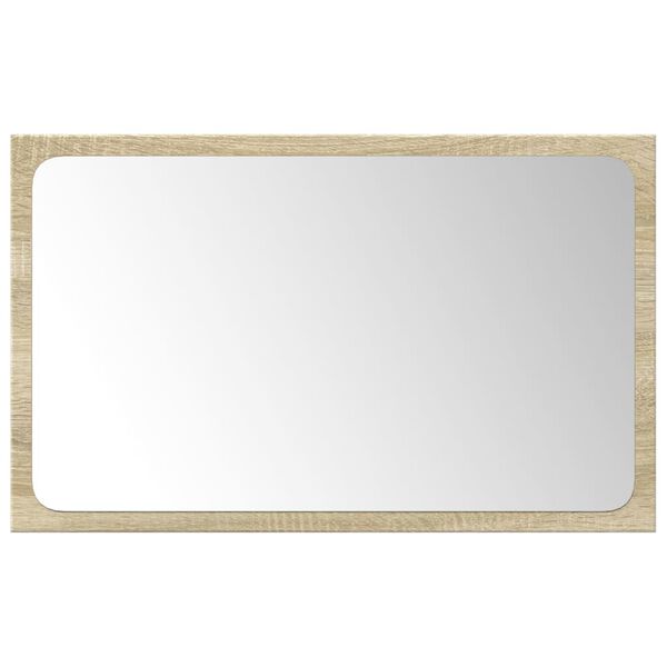 vidaXL m&oslash;bels&aelig;t til badev&aelig;relse 3 dele konstrueret tr&aelig; sonoma-eg