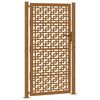 vidaXL havel&aring;ge 100x175 cm vejrbestandigt st&aring;l med krydsdesign