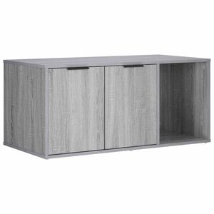 vidaXL Kattebur m&oslash;bel Gr&aring; Sonoma 100 x 49 x 45 cm Konstrueret tr&aelig;