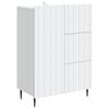 vidaXL Sideboard Hvid 66 x 34,5 x 91,5 cm Konstrueret tr&aelig;