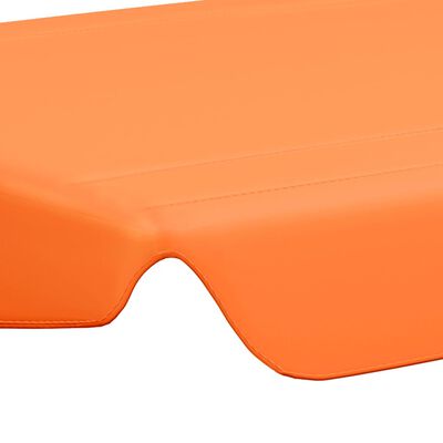 vidaXL baldakin til havegynge 150/130x105/70 cm orange
