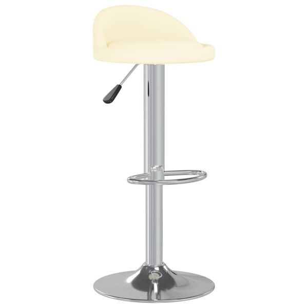 vidaXL barstol kunstl&aelig;der cremefarvet