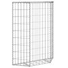 vidaXL gabion-højbed 80x20x100 cm trapezformet galvaniseret stål