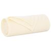 vidaXL Kastet&aelig;pper 6 pcs Creme 270 x 240 cm Fleece
