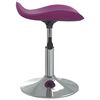 vidaXL barstol st&aring;l og kunstl&aelig;der krom og lilla