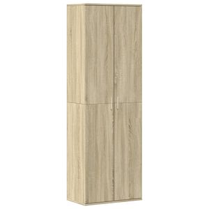 vidaXL h&oslash;jskab 60x35x180 cm konstrueret tr&aelig; sonoma-eg