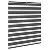 vidaXL zebragardin sort 120x150 cm stofbredde 115,9 cm polyester