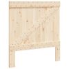 vidaXL sengegavl 100x104 cm massivt fyrretr&aelig;
