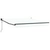 vidaXL Markise Hvid 300 x 250 x 165 cm Polyester