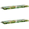 vidaXL 2-delt b&aelig;nkepude SOEST 2 stk. 100% polyester Flerfarvet