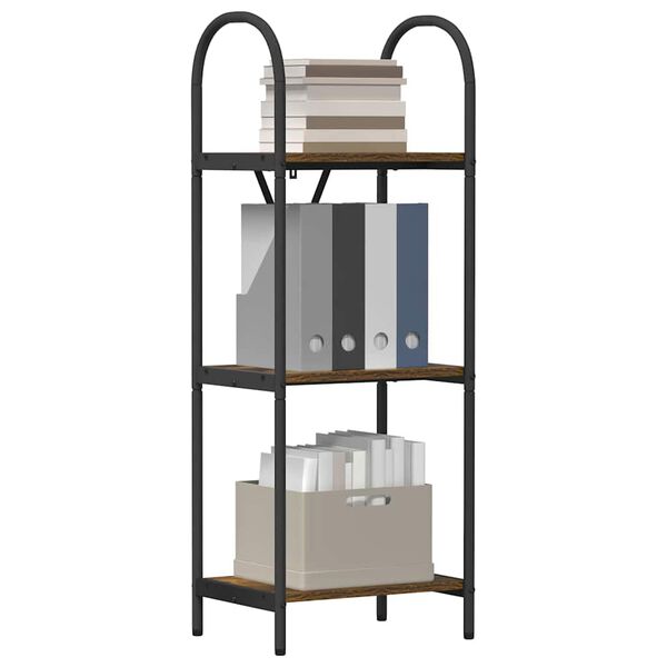 vidaXL Bogreol R&oslash;get eg 40 x 30 x 109 cm Konstrueret tr&aelig;