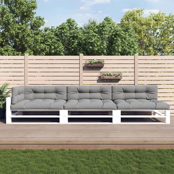 vidaXL pallehynder 7 stk. stof gr&aring;