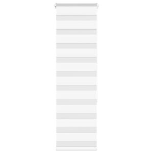 vidaXL zebragardin hvid 50x150 cm stofbredde 45,9 cm polyester