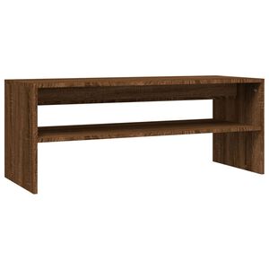 vidaXL sofabord 100x40x40 cm konstrueret tr&aelig; brun egetr&aelig;sfarve