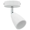vidaXL Loftsspot med spotlights Hvid 8 x 8 x 14 cm Metal