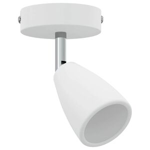 vidaXL Loftsspot med spotlights Hvid 8 x 8 x 14 cm Metal