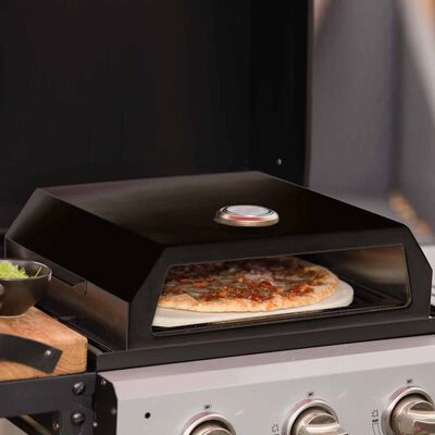 BBGRILL pizzaovn til grill stål sort
