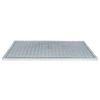 vidaXL Gitter S&oslash;lv 80 x 50 x 2 cm Hot-Dip Galvaniseret St&aring;l