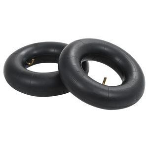 vidaXL indvendige slanger til trilleb&oslash;r 2 stk. 13 x 5.00-6 gummi