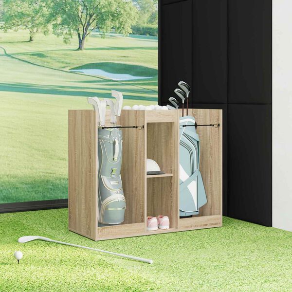 vidaXL Golf Skab Ensfarvet Sonoma eg 102 x 45 x 85,5 cm