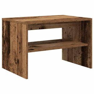 vidaXL tv-bord 60x40x40 cm konstrueret tr&aelig; antikt tr&aelig;