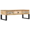 vidaXL sofabord 110 x 50 x 38 cm massivt mangotr&aelig;