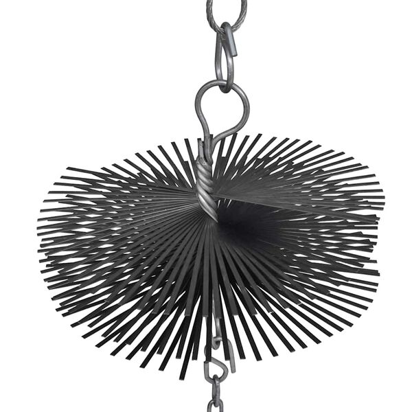 vidaXL rund skorstenskost diameter 20 cm