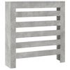 vidaXL radiatorskjuler 78x20x82 cm konstrueret tr&aelig; betongr&aring;