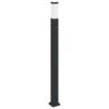 vidaXL pullertlampe med sensor 110 cm sort IP44
