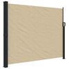 vidaXL sammenrullelig sidemarkise 160x500 cm beige