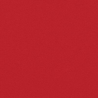 vidaXL sammenrullelig sidemarkise 220x1000 cm rød