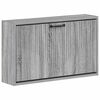 vidaXL V&aelig;gmonteret Skoskab HOORN 71 x 17 x 43 cm Konstrueret tr&aelig;