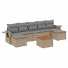 vidaXL havesofas&aelig;t 8 dele med hynder polyrattan beige