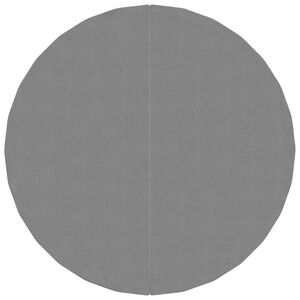 vidaXL poolunderlag Ø244 cm polyester-geotekstil lysegrå
