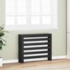 vidaXL Radiatorcover Sort eg 104 x 20 x 82 cm Konstrueret tr&aelig;