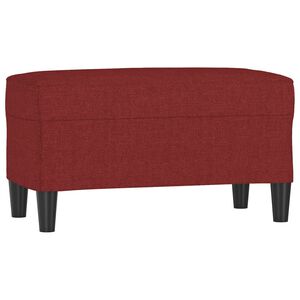 vidaXL b&aelig;nk 70x35x41 cm stof vinr&oslash;d
